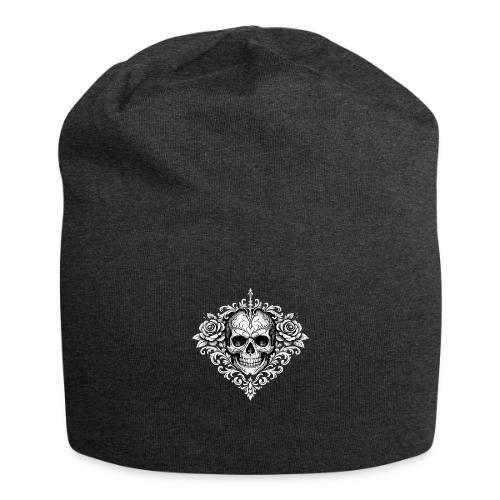 Gothic Filigree Skull - Jersey Beanie