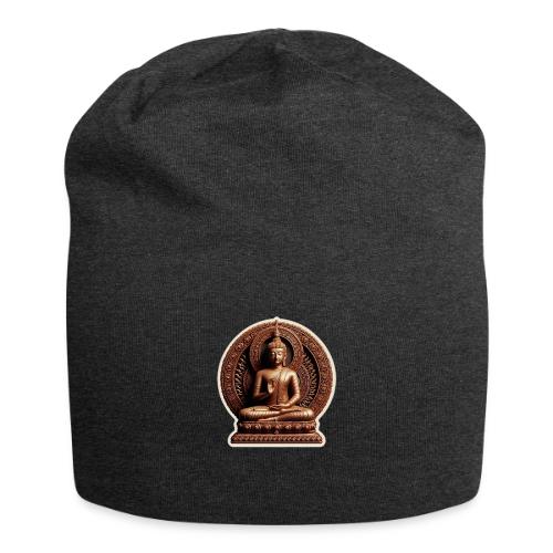 Buddha Statue in meditation and Hand Mudra - Jersey Beanie