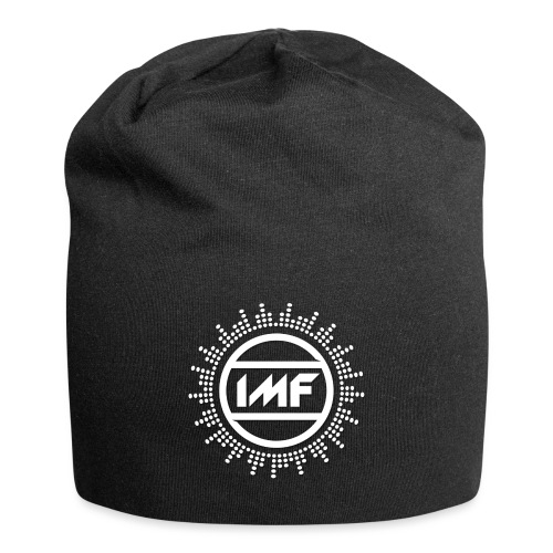 IMF Sunburst Logo in White - Jersey Beanie