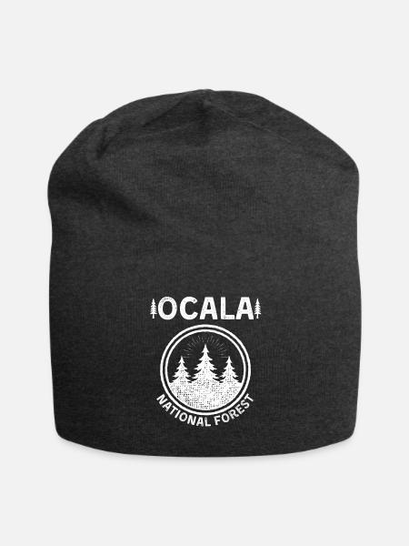 Ocala National Forest - Jersey Beanie - charcoal grey - Front