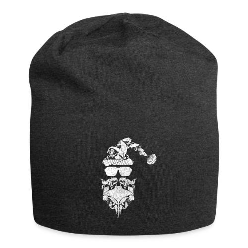 Coastal Christmas Santa White - Jersey Beanie