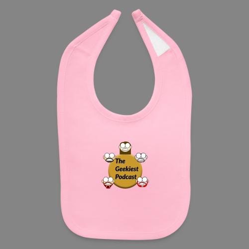 The Geekiest Podcast Logo - Baby Bib