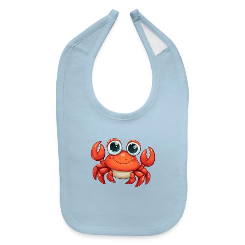 Cute Cartoon Baby Crab - Baby Bib