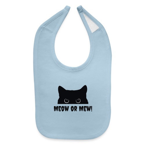 meow - Baby Bib
