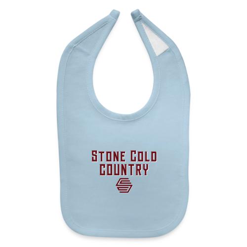 Stone Cold Country Band - Full Logo - Baby Bib