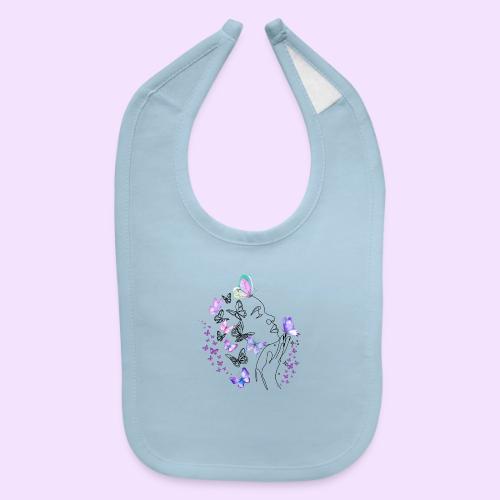 Dreamy Butterfly Goddess - Fairytale Design - Baby Bib