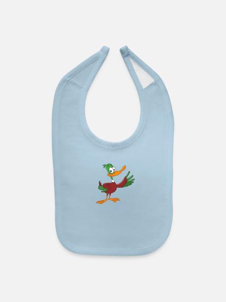 Modern - Baby Bib - light blue - Front