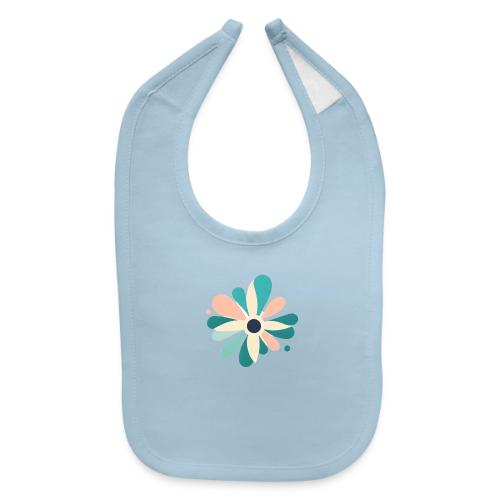 Colorful Sunflower - Baby Bib