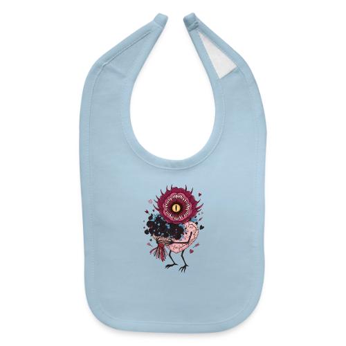 Gothic Valentine Eldritch Bloom – Dark Rom - Baby Bib