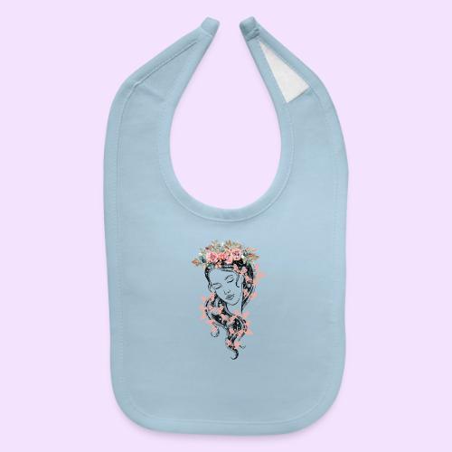 Butterfly Flower Goddess - Fairytale Design - Baby Bib
