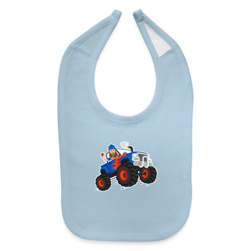 Handyman Hal's Awesome Monster Truck Ride - Baby Bib