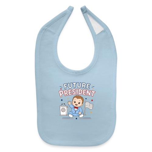 Future President - Boy-W - Baby Bib