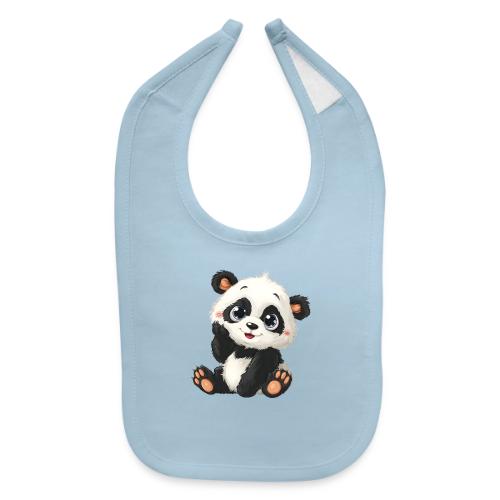Blushing Baby Panda - Baby Bib