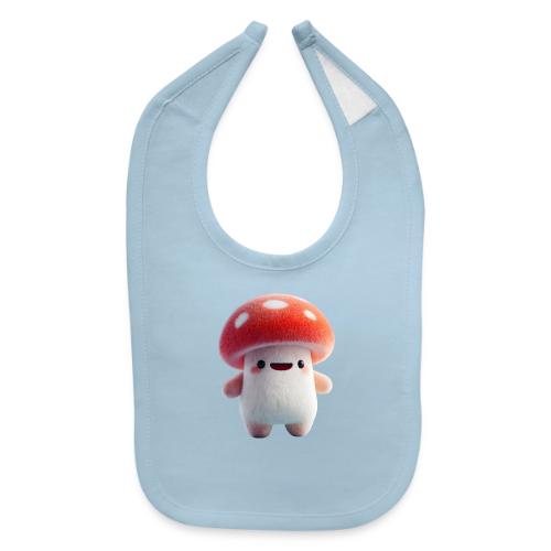 Mushroom: Red Forest Friend - Baby Bib