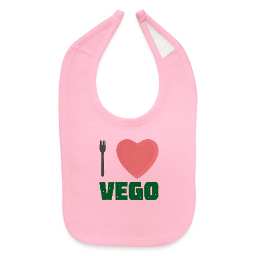 I love Vego - Clothes for vegetarians - Baby Bib