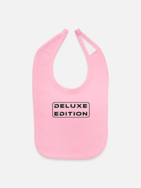 Édition Deluxe wunderful - Bavette pour bébé - rose clair - Devant