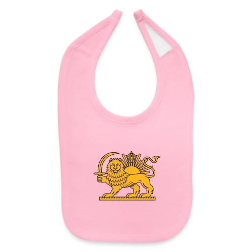 Lion and Sun crown - Baby Bib