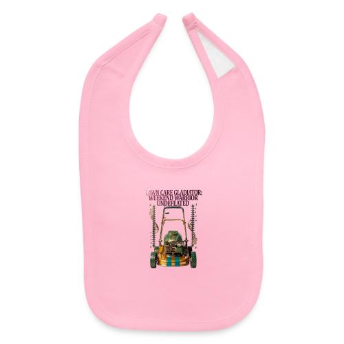 Lawn Care Gladiator T Shirt - Baby Bib