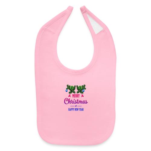 Merry Christmas - Baby Bib