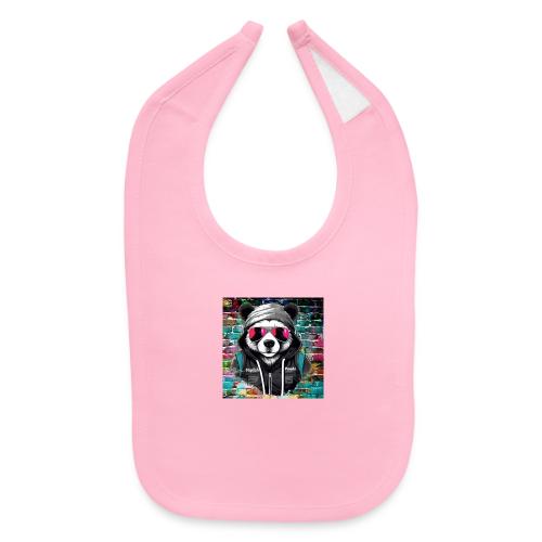 Stylish panda 2 - Baby Bib