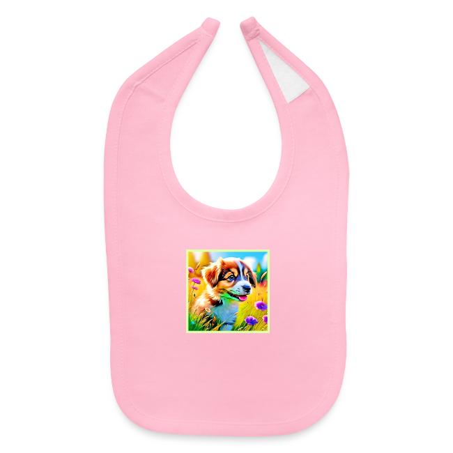 Happy Puppy Meadow Design