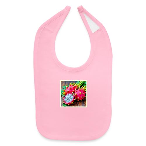 Vibrant Dragon Fruit Beauty Design - Baby Bib