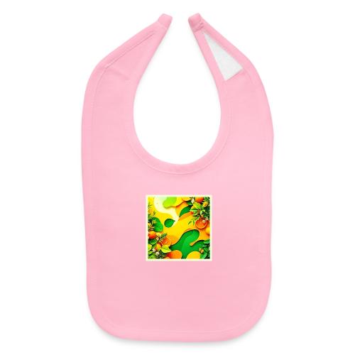 Fresh Citrus Summer Vibes Art - Baby Bib