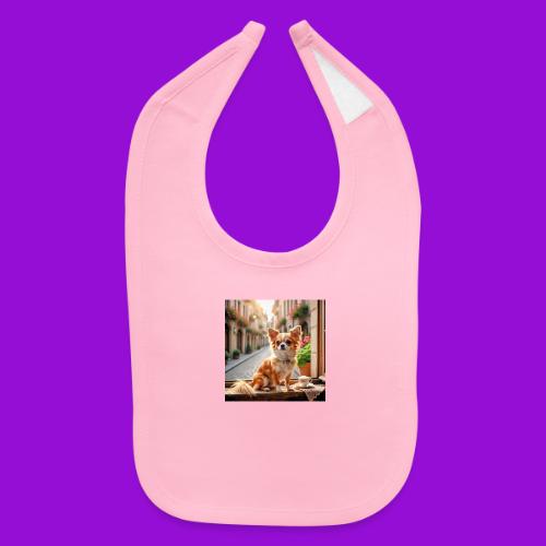 Morning coffee Chihuahua - Baby Bib