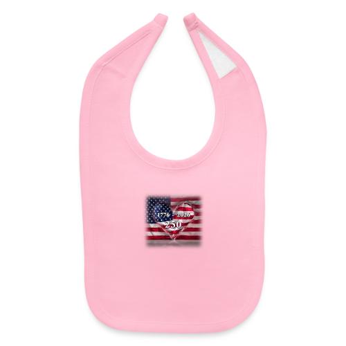 1776-2026 | 250 Years USA - Baby Bib