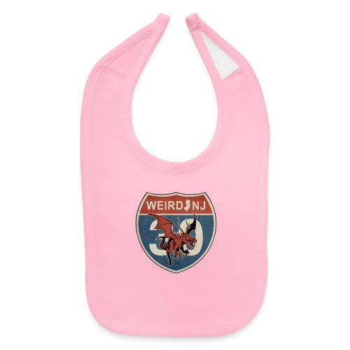 Weird NJ HIghway Shield - Baby Bib