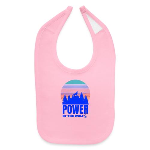 Power Of The Wolf - Baby Bib