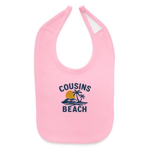 cousins beach t shirt - Baby Bib