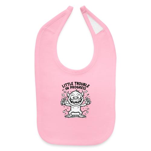 Playful Mischief Demon Illustration - Baby Bib