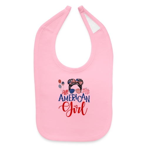 All American Girl - Baby Bib