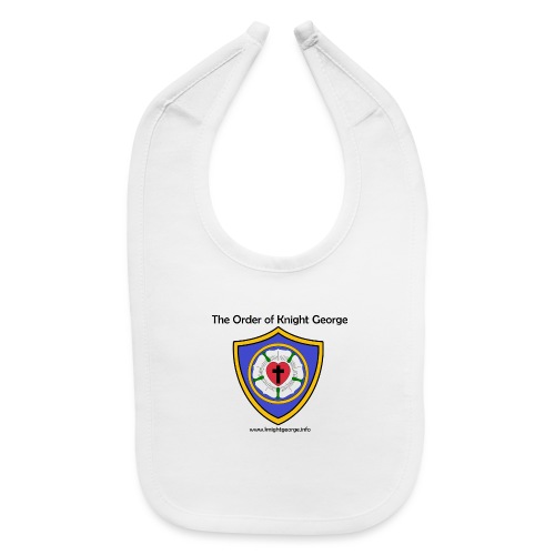 The Order of Knight George Shirt - Shield - Baby Bib