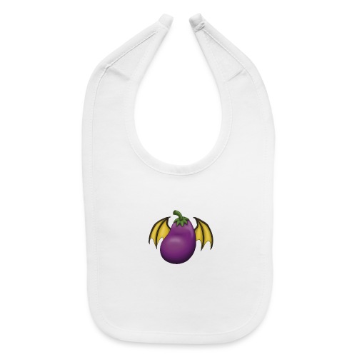 Eggplant Logo - Baby Bib