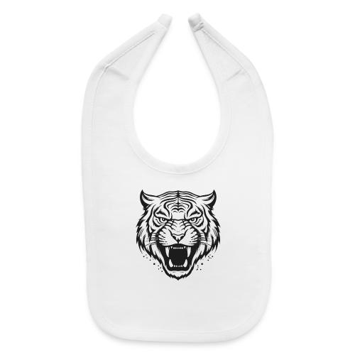 Wild Tiger Fashion, the fury of the feline tiger. - Baby Bib