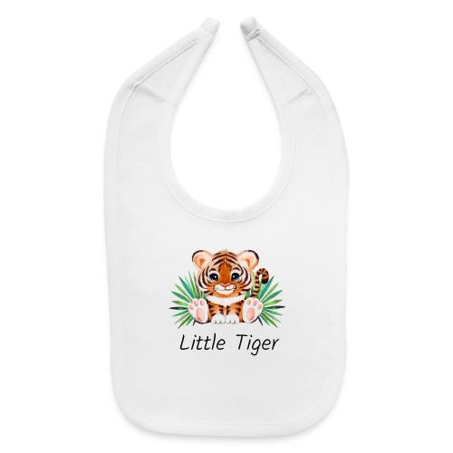 Cute animal little tiger. - Baby Bib