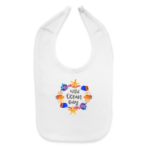 Wild ocean baby - Baby Bib