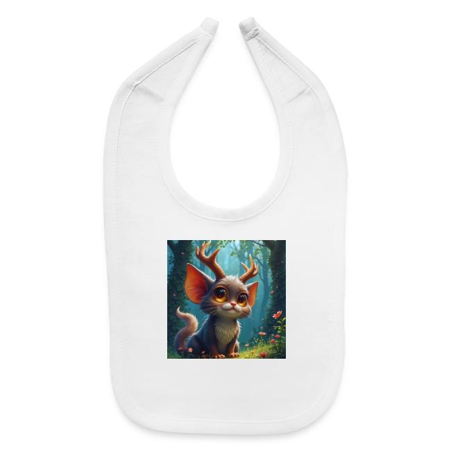 Magical Forest Creature with Deer Horns