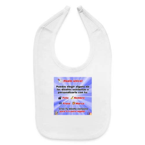 Personalized Souvenirs with Photo, Phrase, Design - Baby Bib