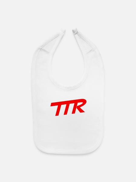 Tax The Rich - Baby Bib - white - Front