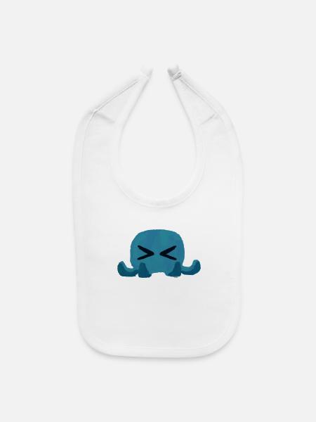 Enthusiastic - Baby Bib - white - Front
