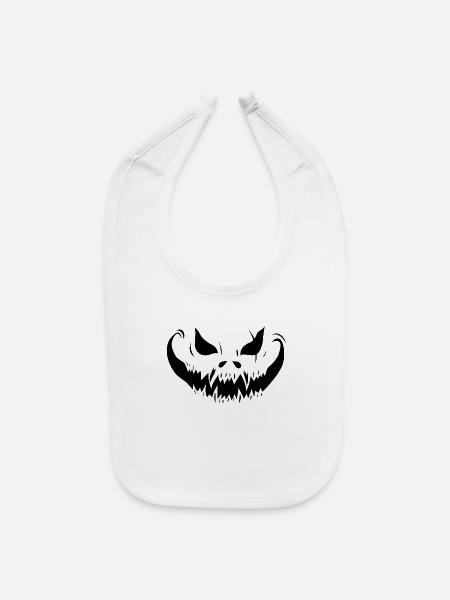 Pumpkin Carving Stencils Tshirt - Baby Bib - white - Front