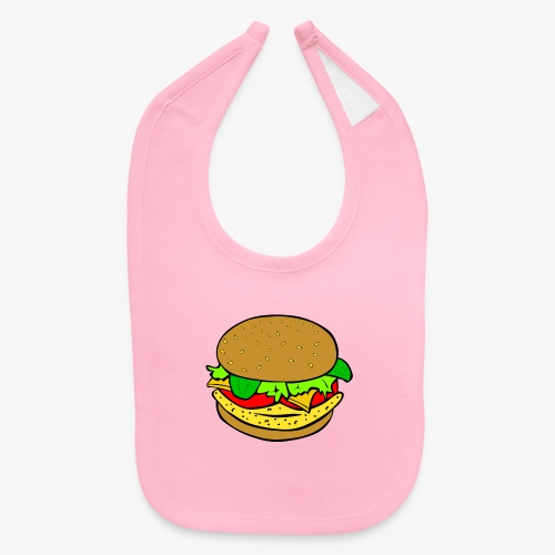 Comic Burger - Baby Bib