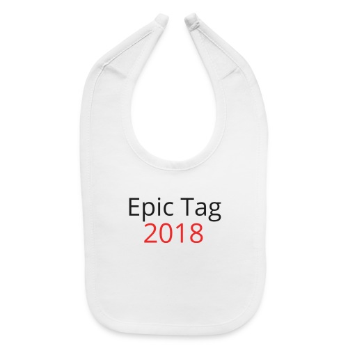 Epic Tag Word Logo - Baby Bib