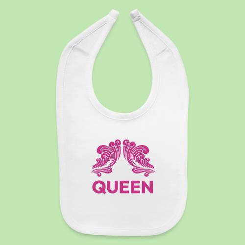 Queenlisse™ Signature Crown T-Shirt – Elegant - Baby Bib