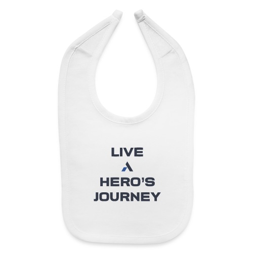 live a hero s journey 01 - Baby Bib