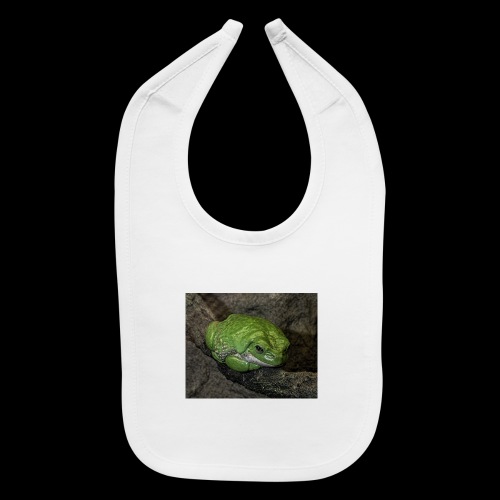 Green Frog - Baby Bib