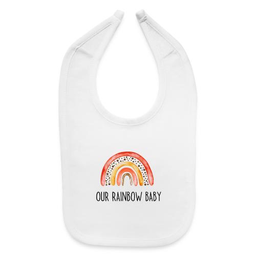 Rainbow baby - Baby Bib